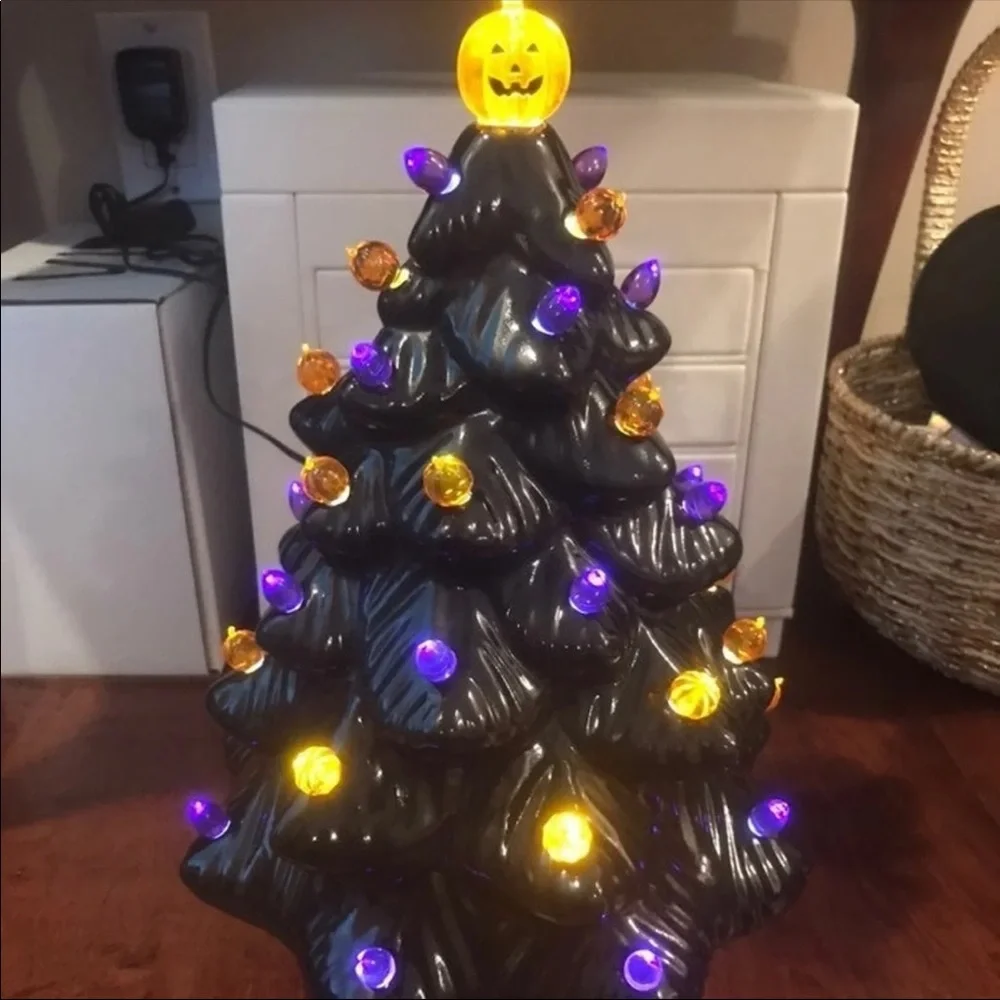 Mr. Halloween Ceramic Tree